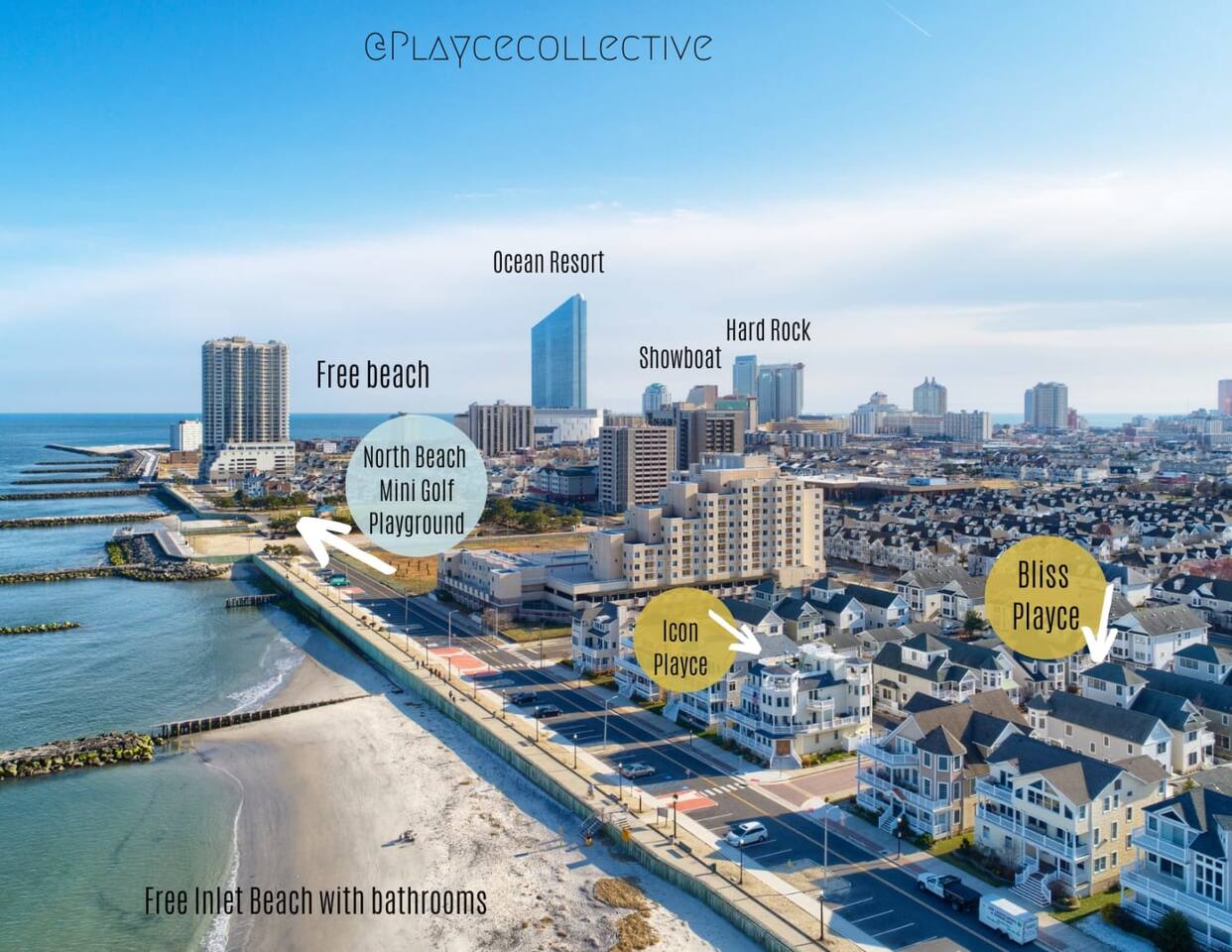 Icon Playce: Beachfront with 360 rooftop