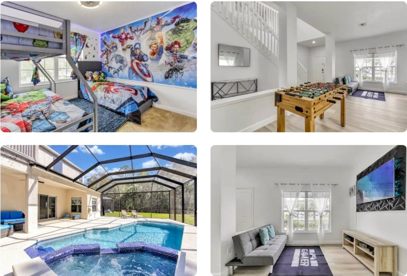 Stunning 5 bedroom pool home in gated community minutes from Disney — Kissimmee — vacation rental