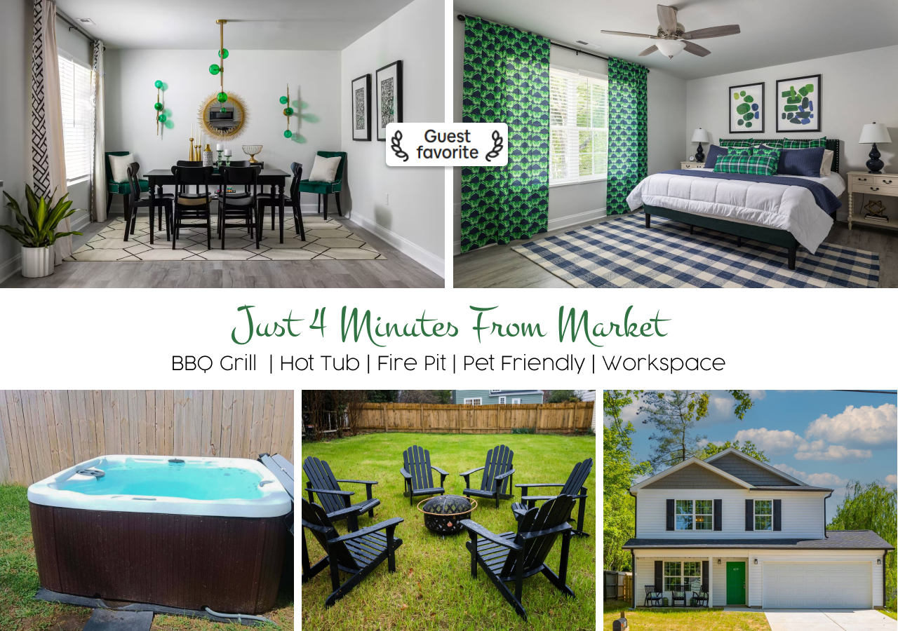 Luxury 4BR High Point Retreat | Hot Tub | BBQ β High Point β vacation rental