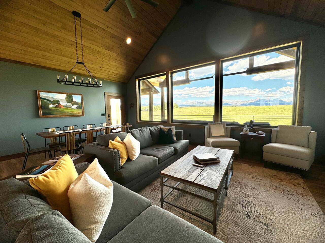 Tetonia Base Camp; Family Friendly -View of Tetons