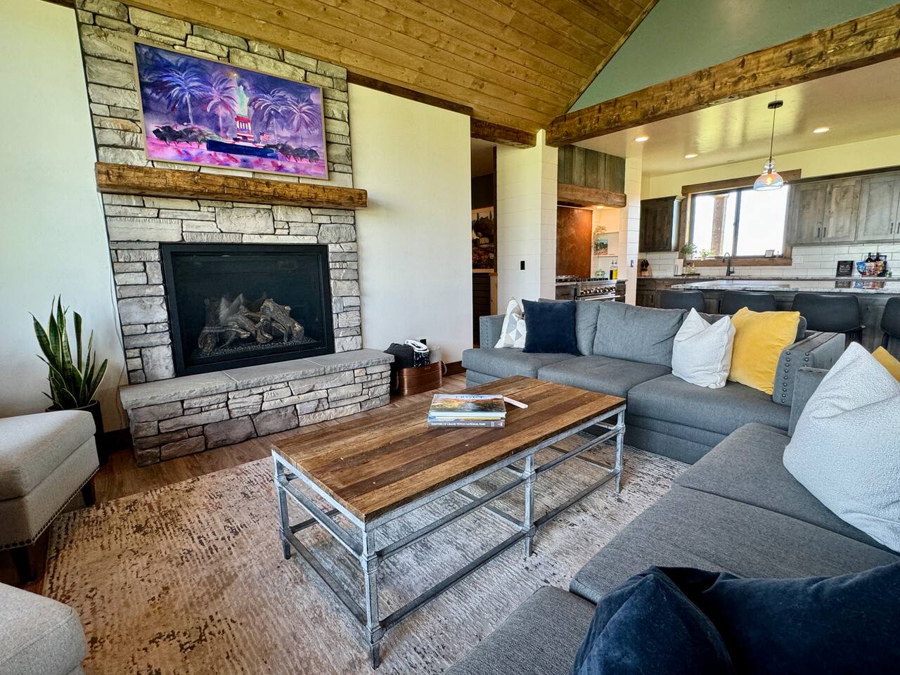 Tetonia Base Camp; Family Friendly -View of Tetons