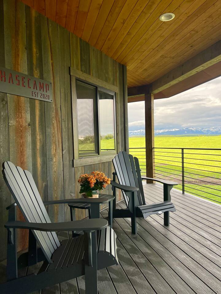 Tetonia Base Camp; Family Friendly -View of Tetons