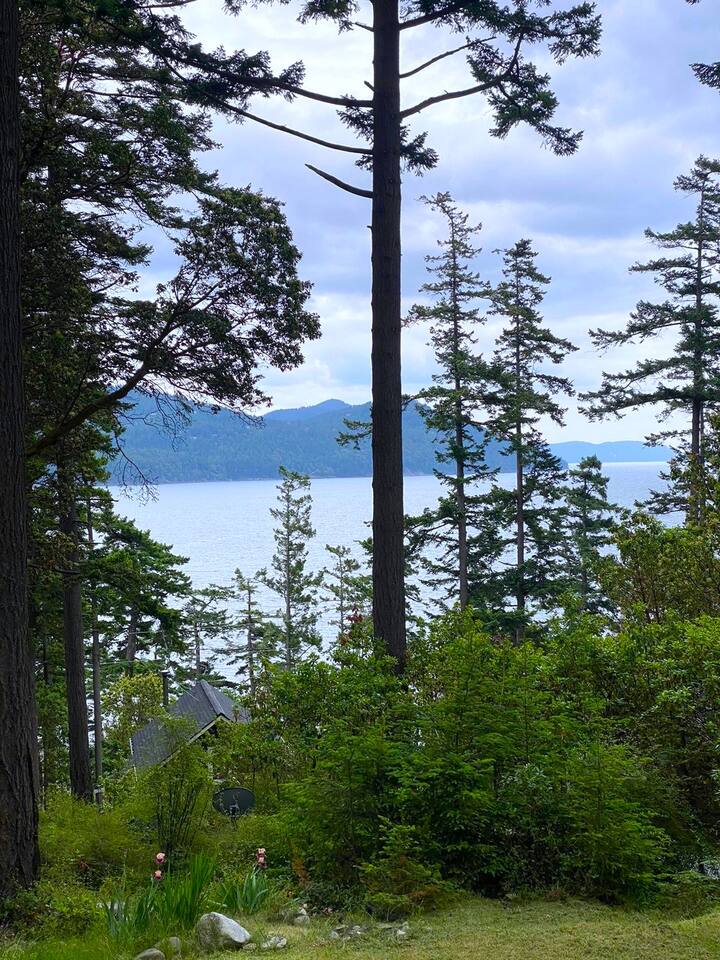 An Orcas Gem, Hot tub, close to town