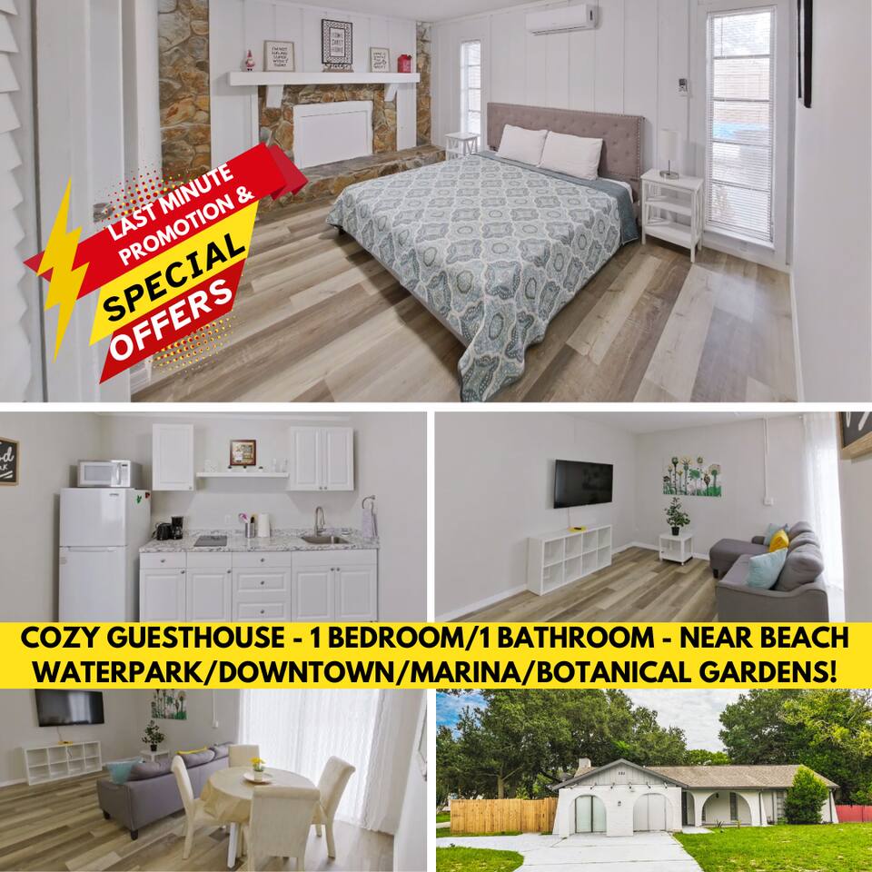 COZY HOME-NEAR BEACH/WATER PARK/DOWNTOWN/GOLF!