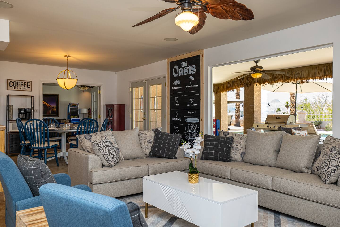 Tiki Oasis | Pool | Spa | Games | BBQ | Sleeps 14