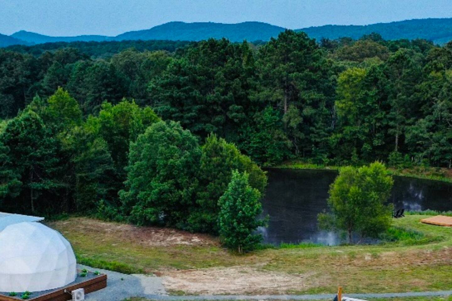 Luxury Glamping Dome “Luna” in Countryside /HotTub