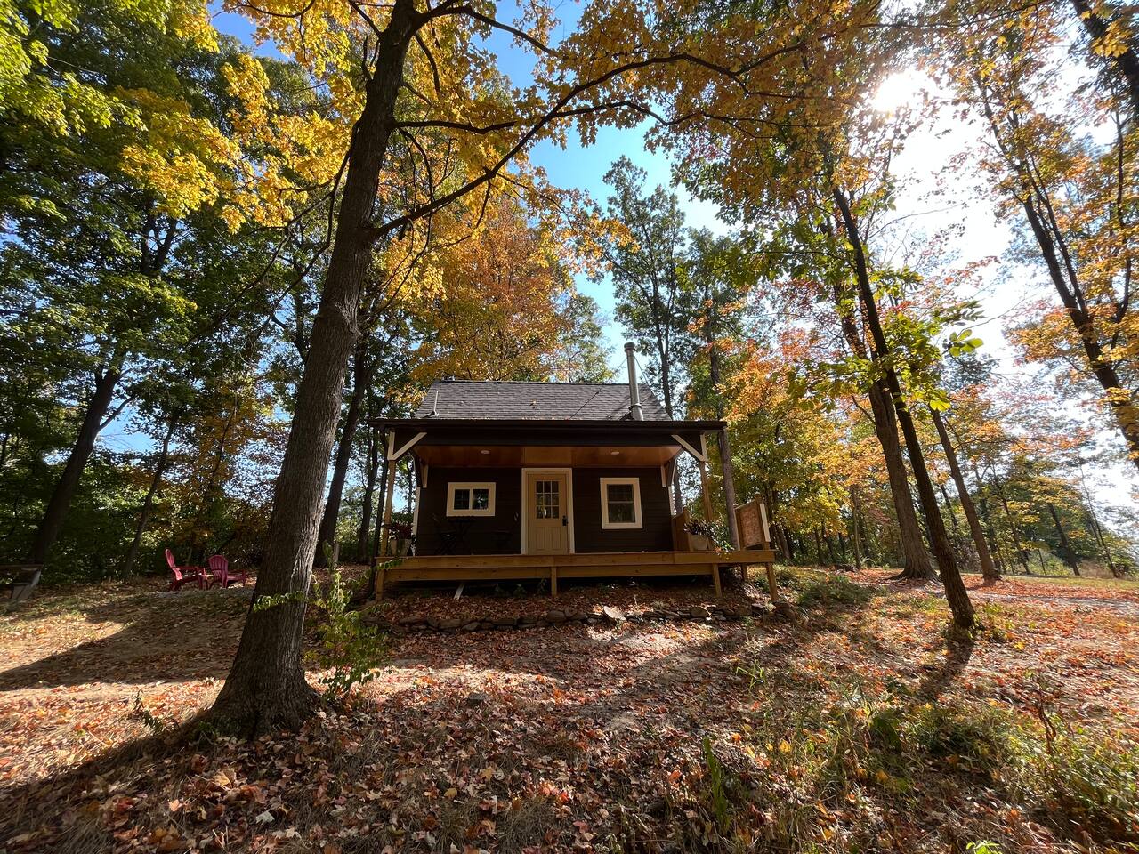 Secluded Cabin*Blue Sky & Shawnee*Pet-Friendly