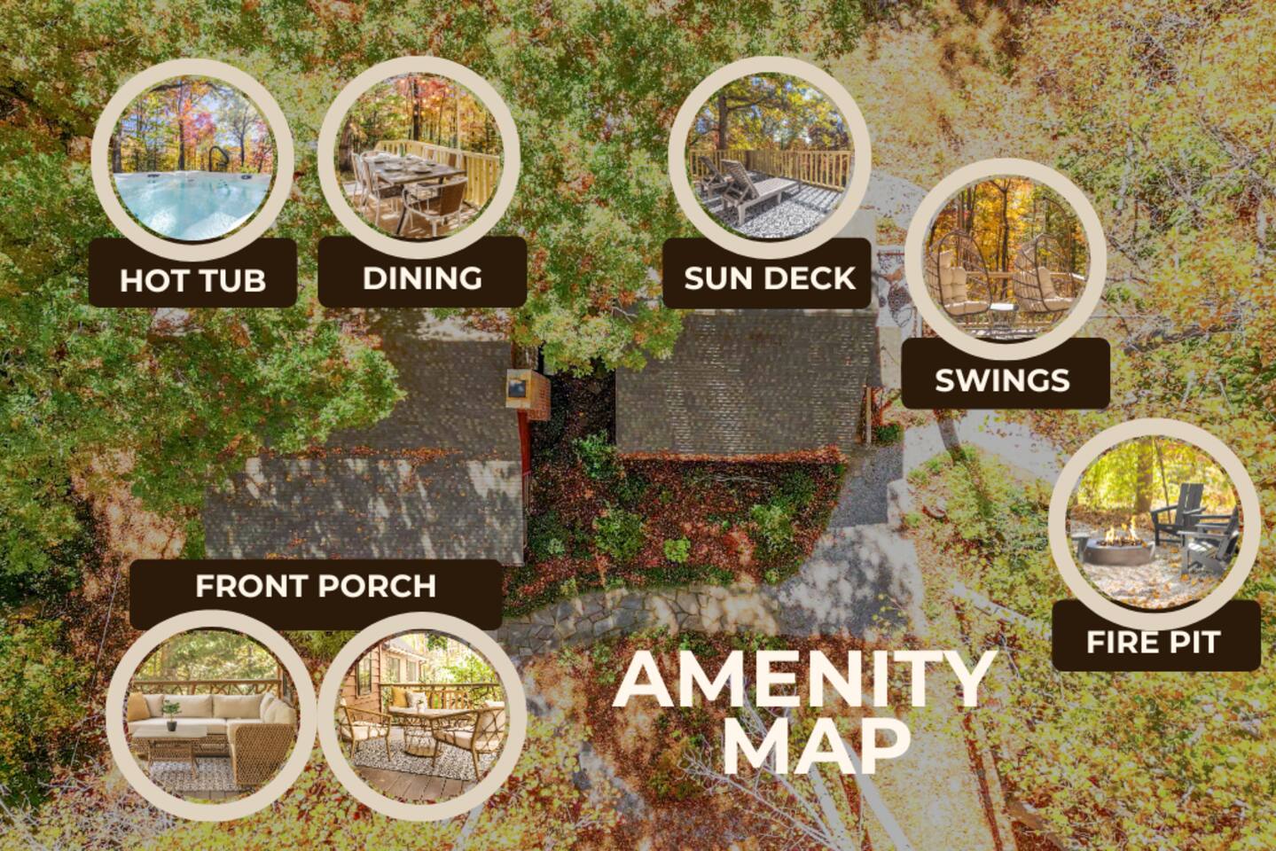 Elegant Forest Hideaway | 2 Homes+Hot Tub+Firepit