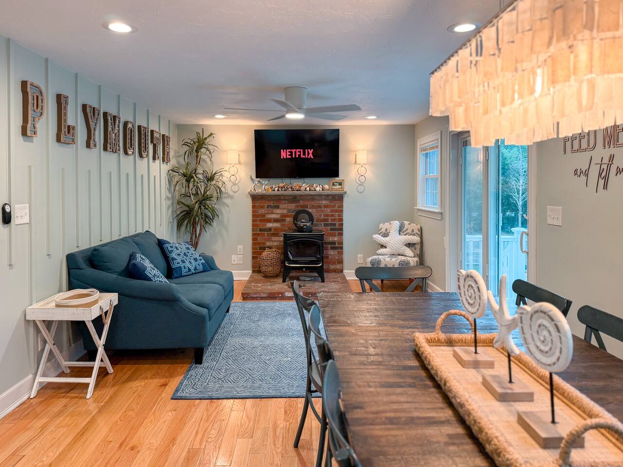 Stunning Design|7minWalk to Beach|Lg BackYard|Deck — Plymouth — vacation rental