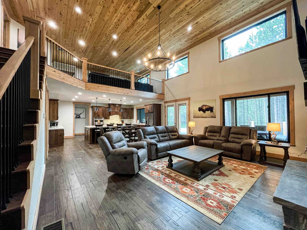 Bison Run Lodge on Bill’s Island