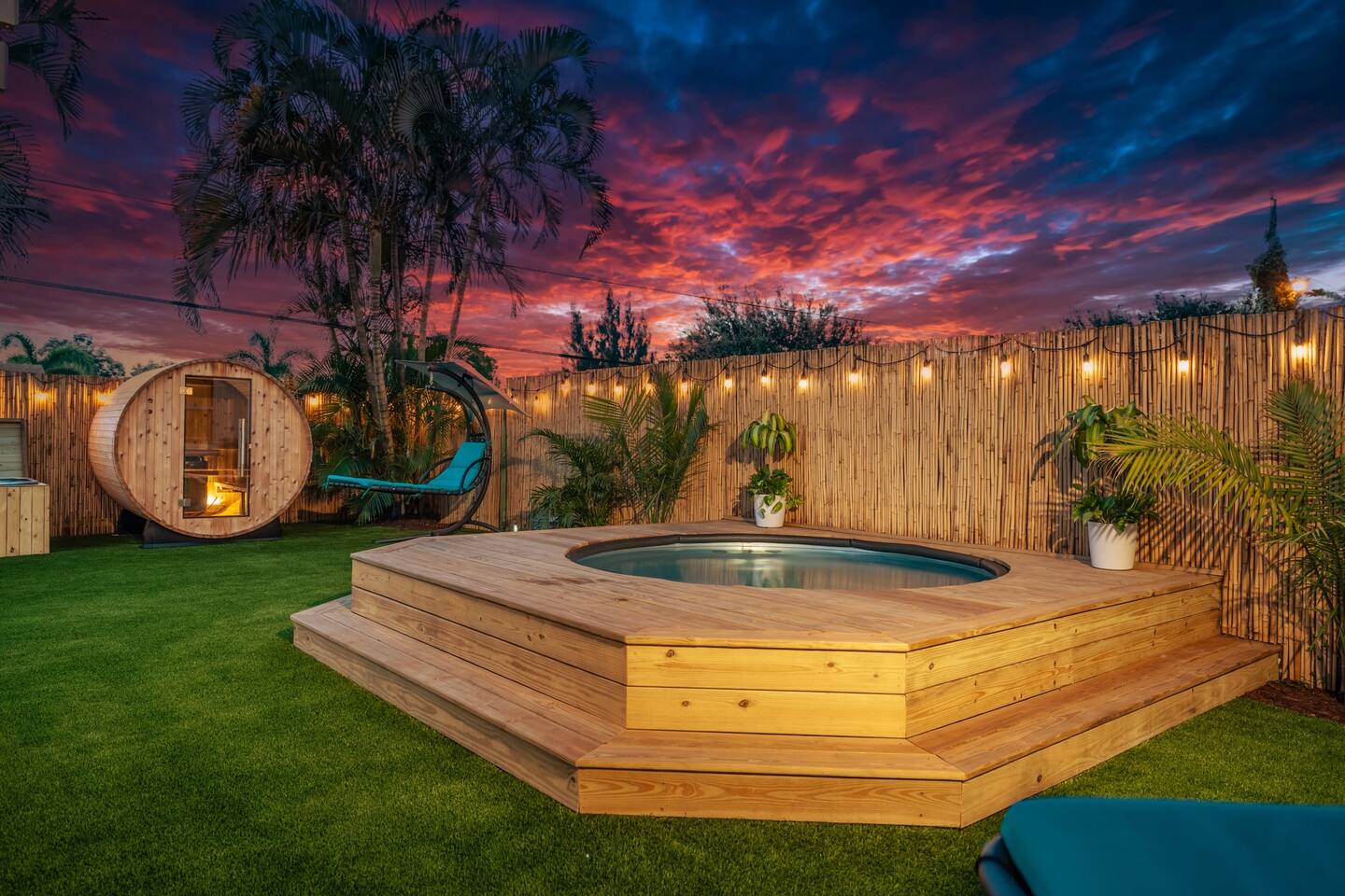 FIFA! Bio-Hackers! Pool, Sauna, ColdPlunge, HotTub — West Palm Beach — vacation rental