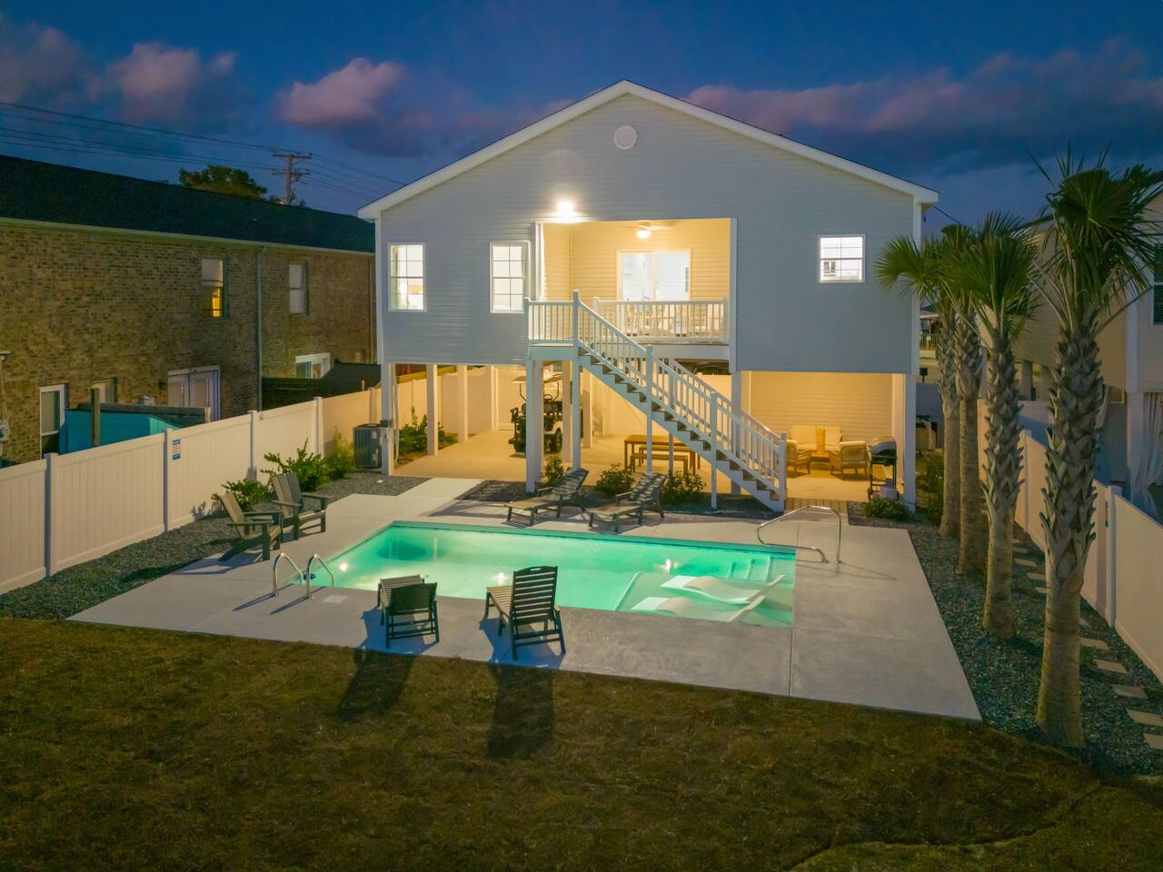 New Home | Private Heated Pool | Golf Cart