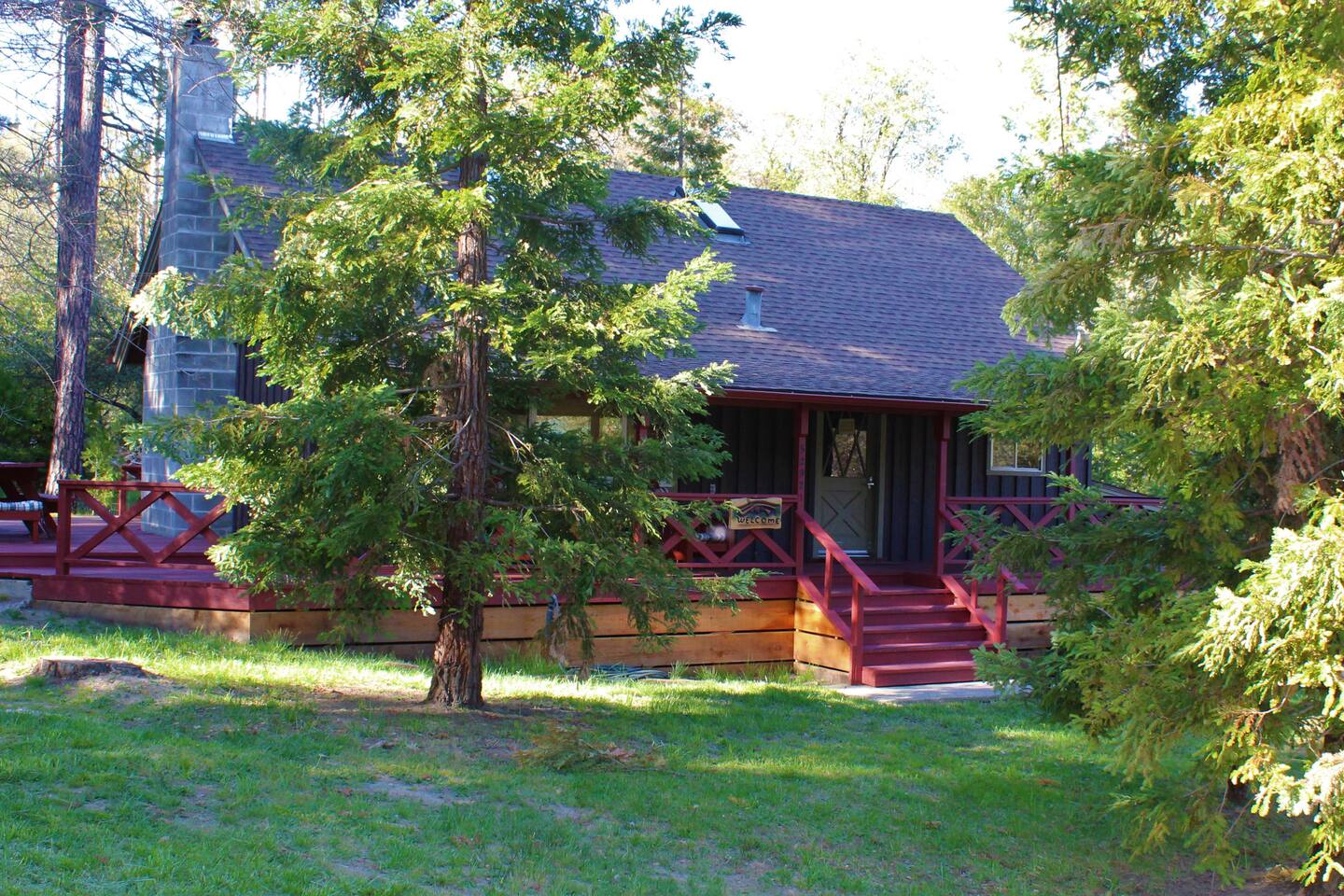 Rustic Chapparal Cabin at Bass Lake Heights