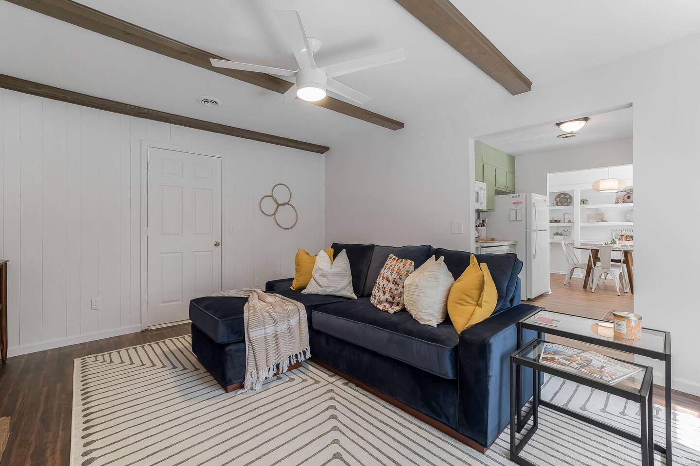 Elon 3BR Escape | Walk to Campus | Patio + BBQ