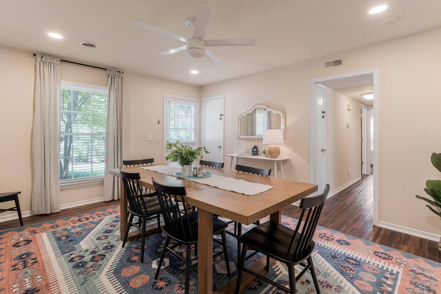 Elon 3BR Escape | Walk to Campus | Patio + BBQ