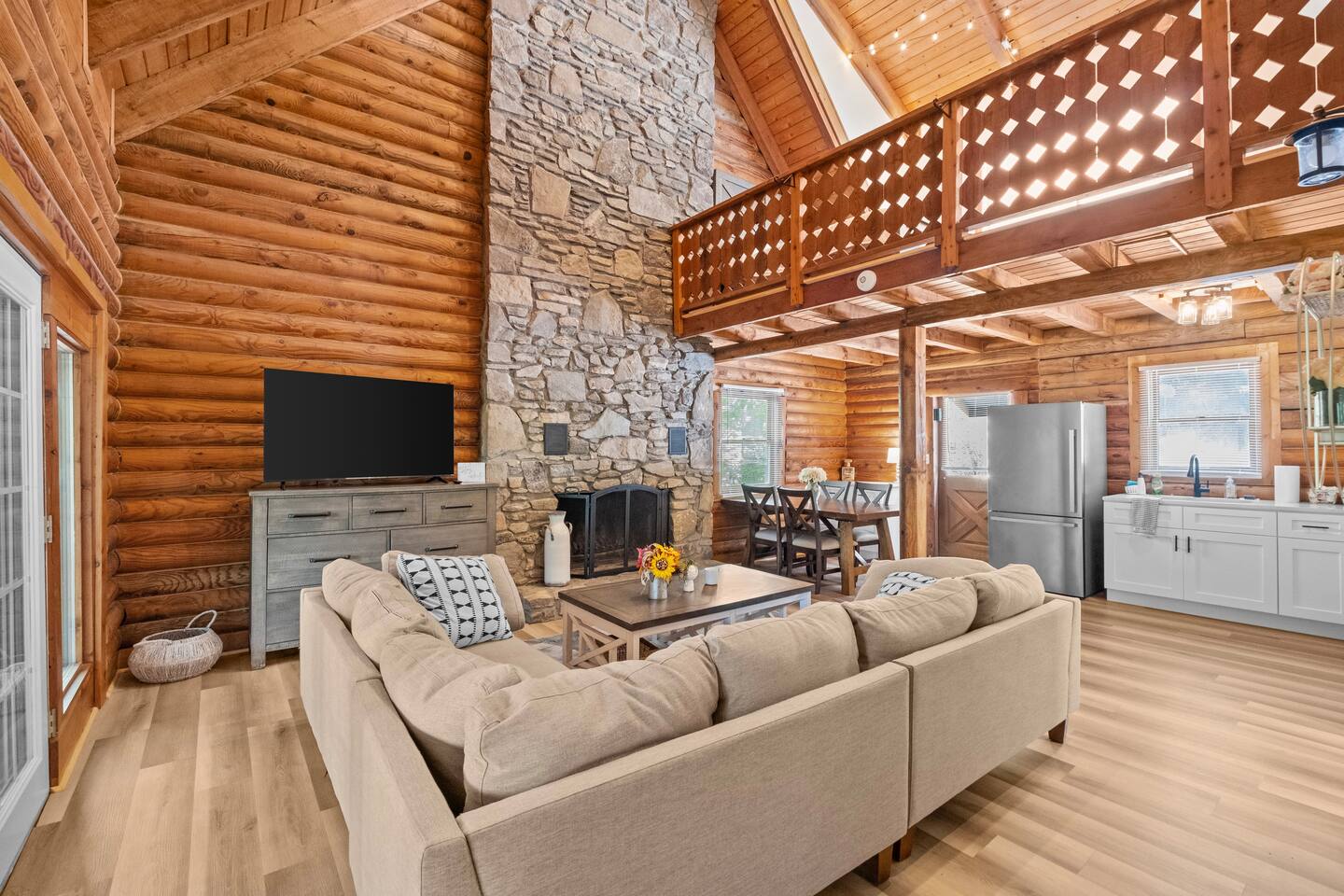 Two Cabins + Game Room + Hot Tub — Black Mountain, NC — vacation rental