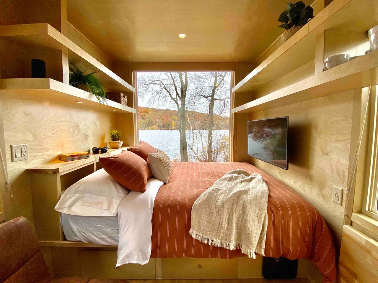 Lakefront Boho Tiny House