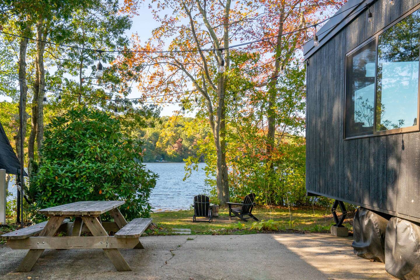Lakefront Boho Tiny House