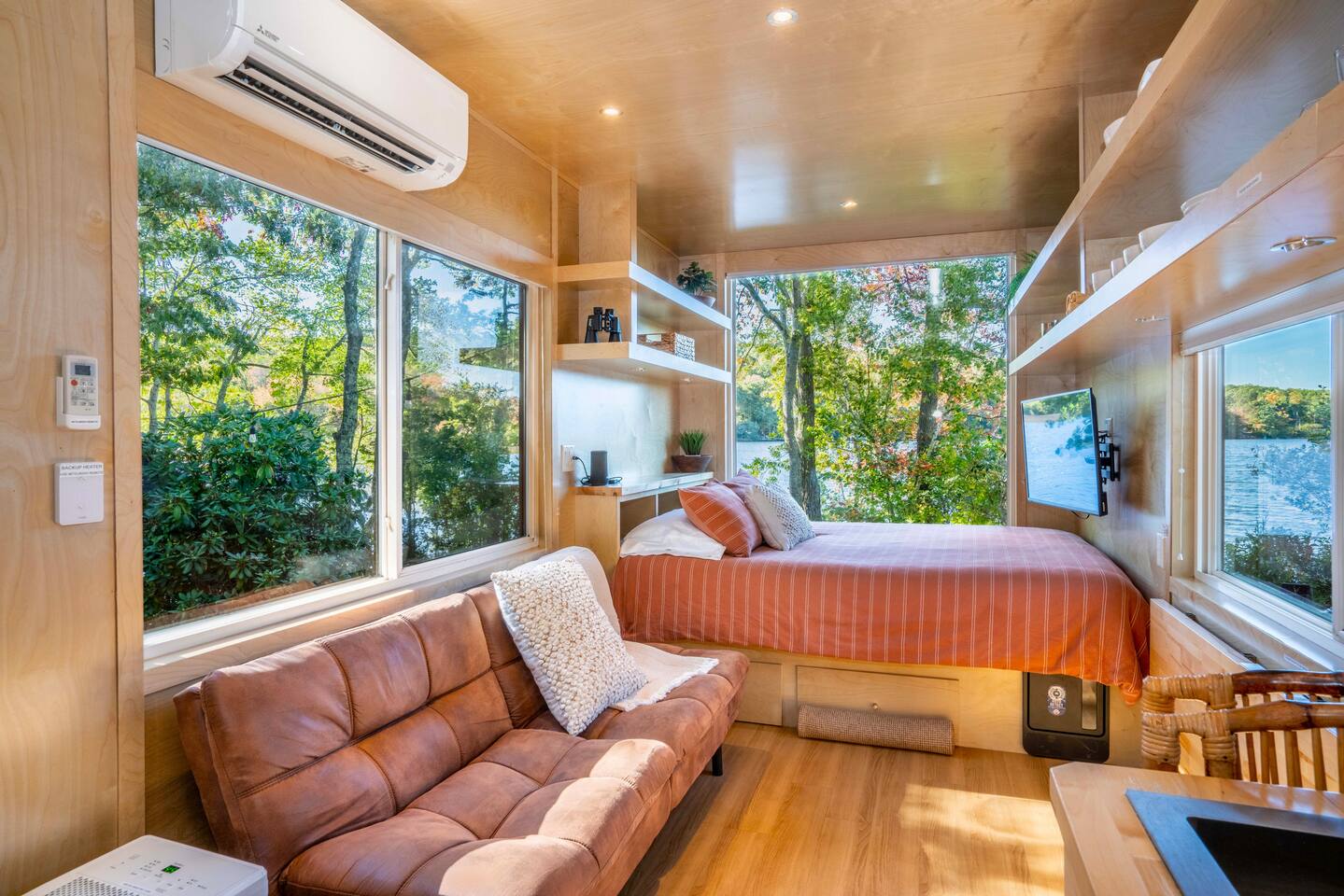 Lakefront Boho Tiny House