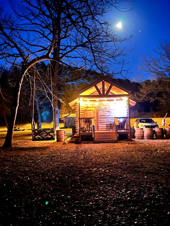 Little Dreamer Log Cabin — Colcord — vacation rental