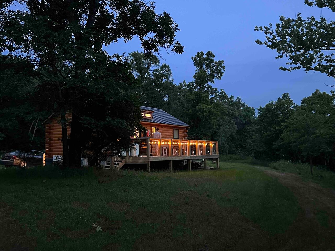 Cabin on the Waterfall — Colcord — vacation rental