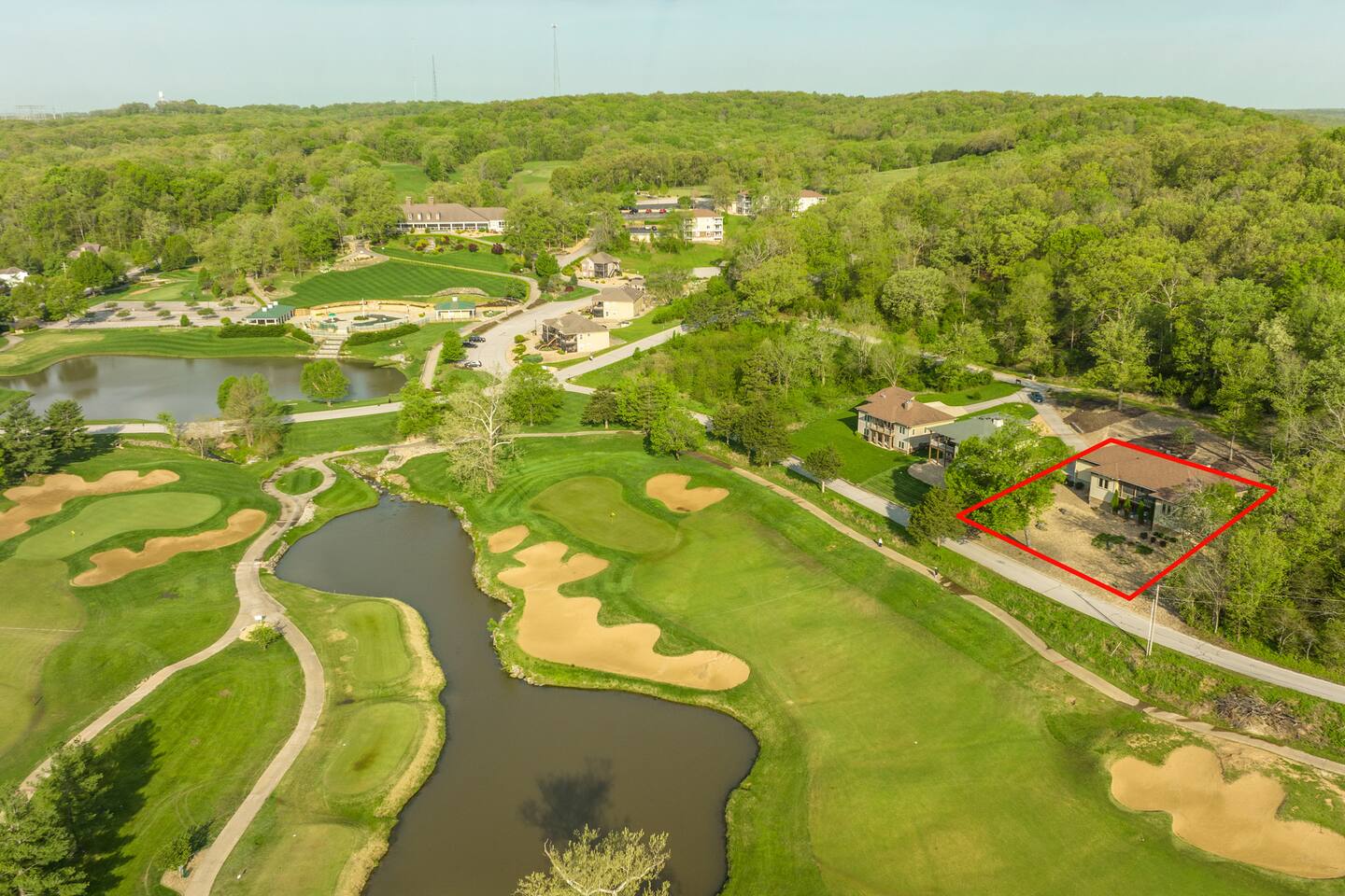 Osage National Golf Resort Villa 1 overlooking #9