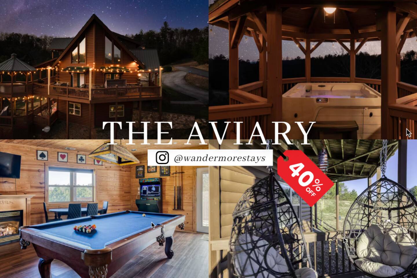 The Aviary Blue Ridge Georgia — Morganton — vacation rental