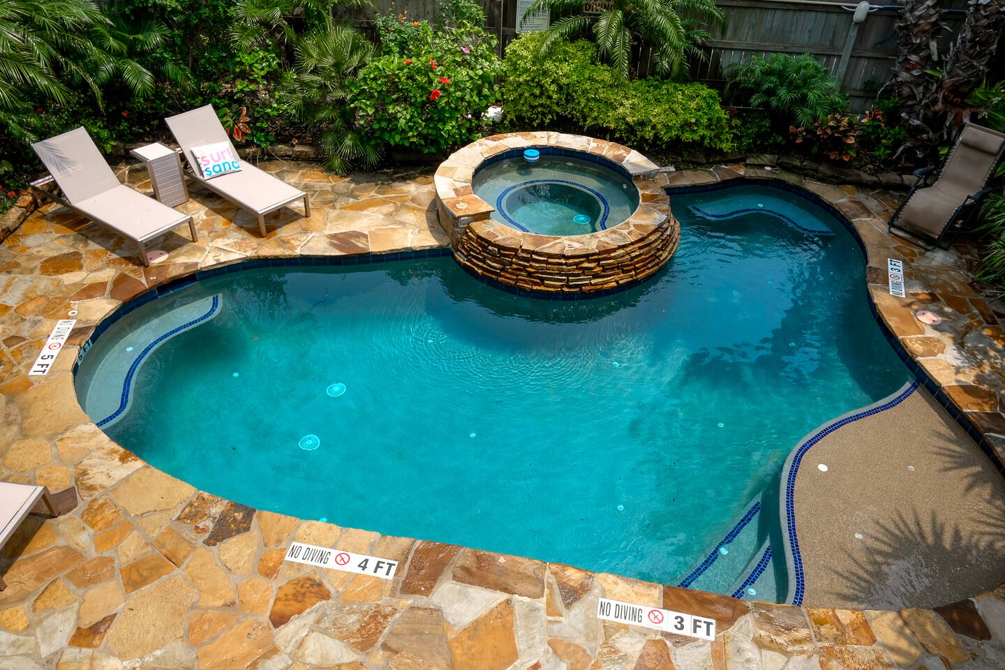 Enchanting Private Oasis w/ Heated Pool & Hot Tub — South Padre Island — vacation rental