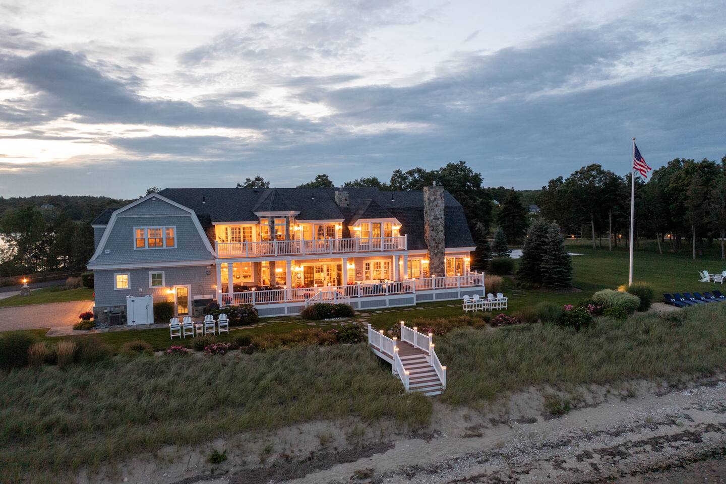 The Beachfront Estate, 360 Ocean Views, 5700 sqft — Mattapoisett — vacation rental