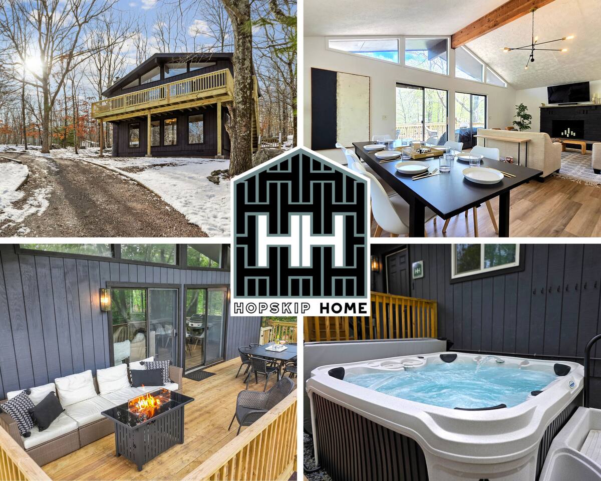 Luxury Chalet | Hot Tub | Firepits | By Waterparks — East Stroudsburg — vacation rental