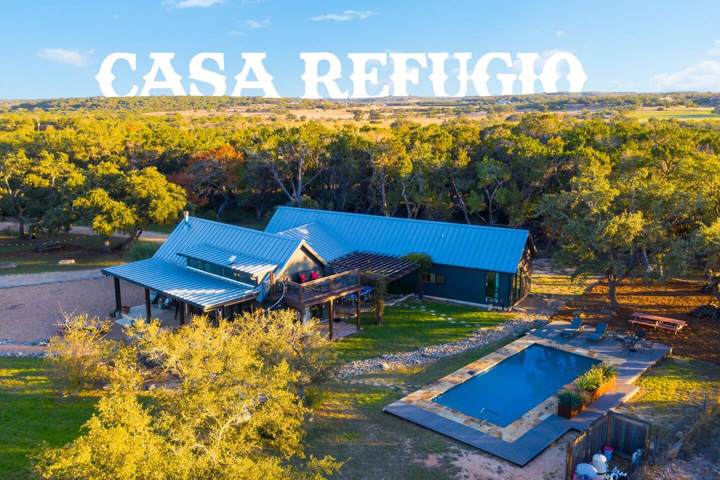 Pool, Hot Tub, Sleeps 14, Stunning 5-Acre Retreat! — Driftwood — vacation rental