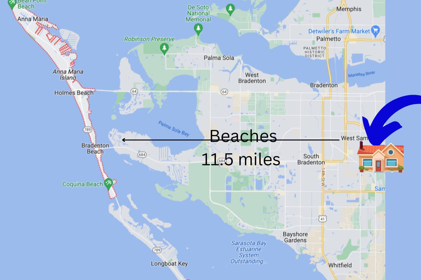 Home Near Downtown Bradenton