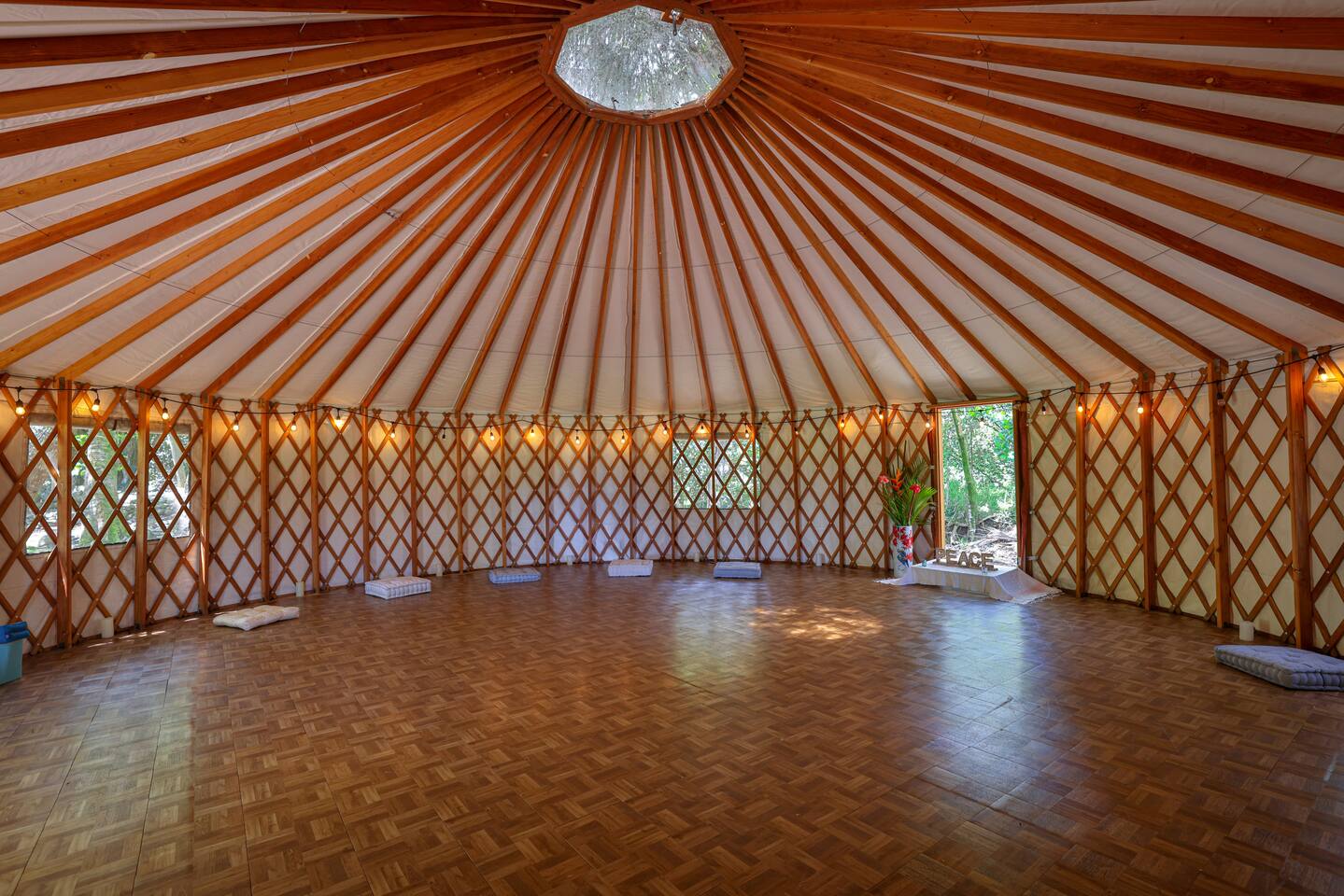 Blissful Island Yurt