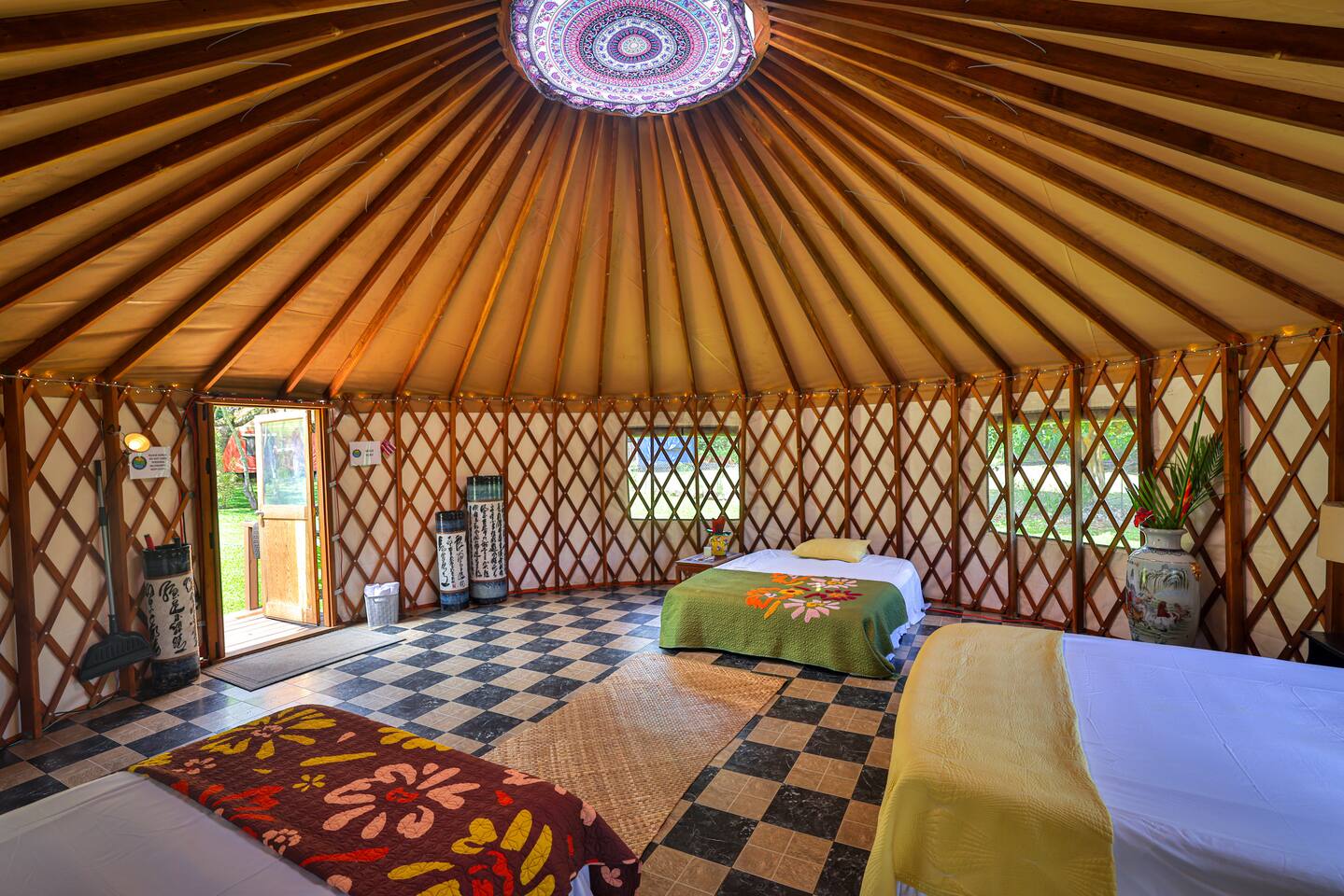 Magical Island Yurt