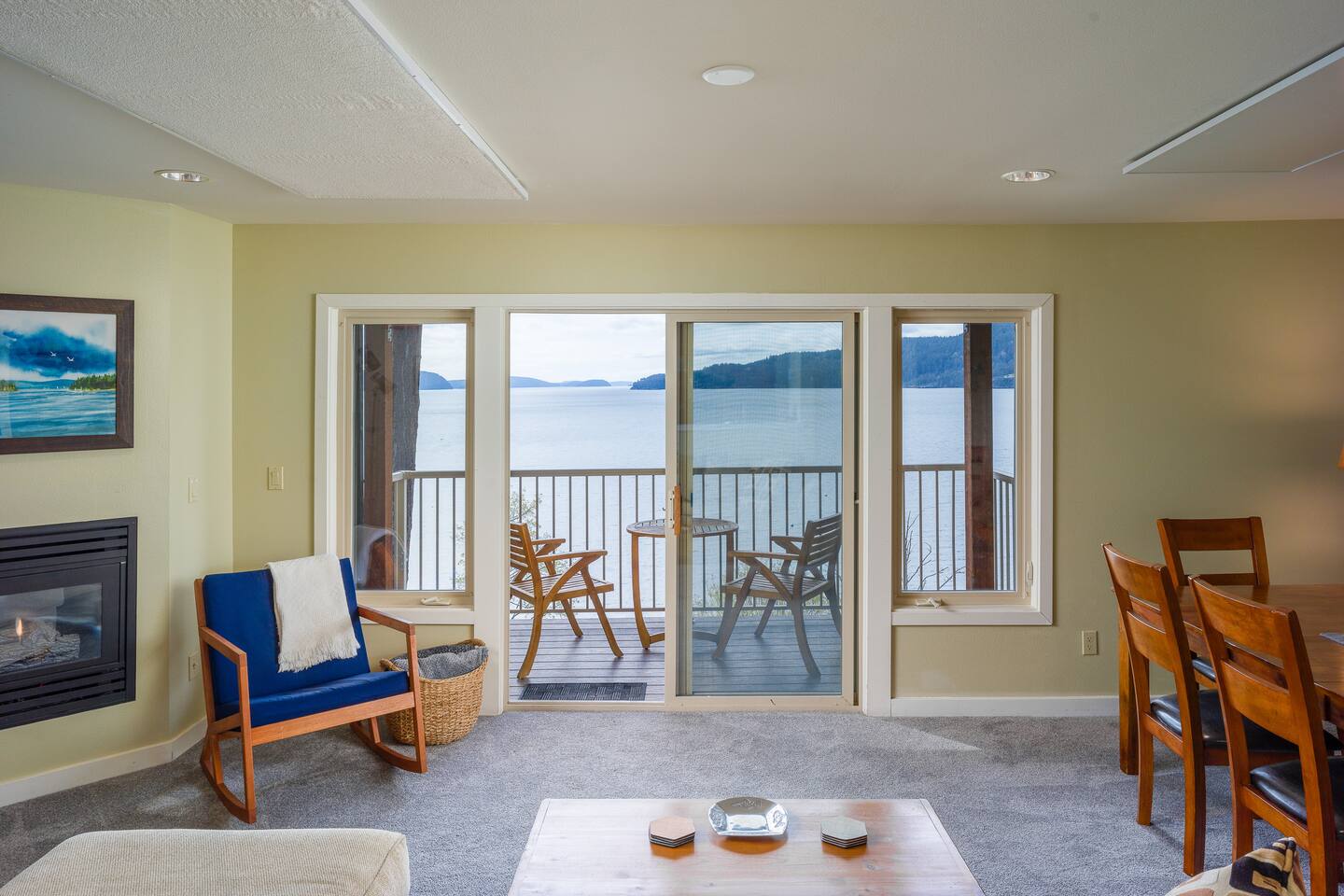 Ocean-front unit, views, hiking