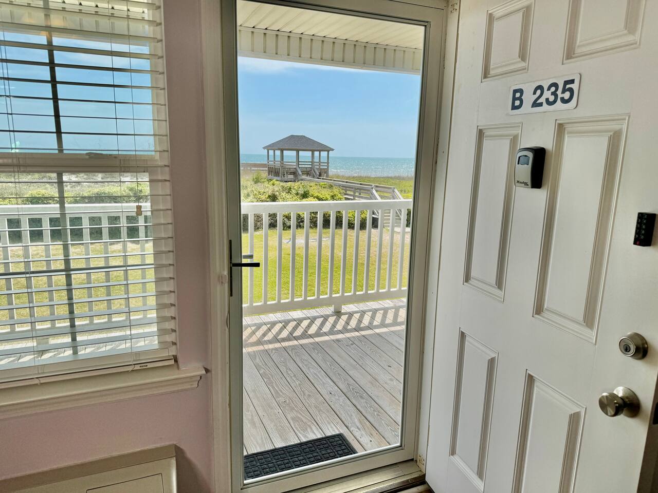 OS235 Ocean view, pool, W/D onsite, steps to beach