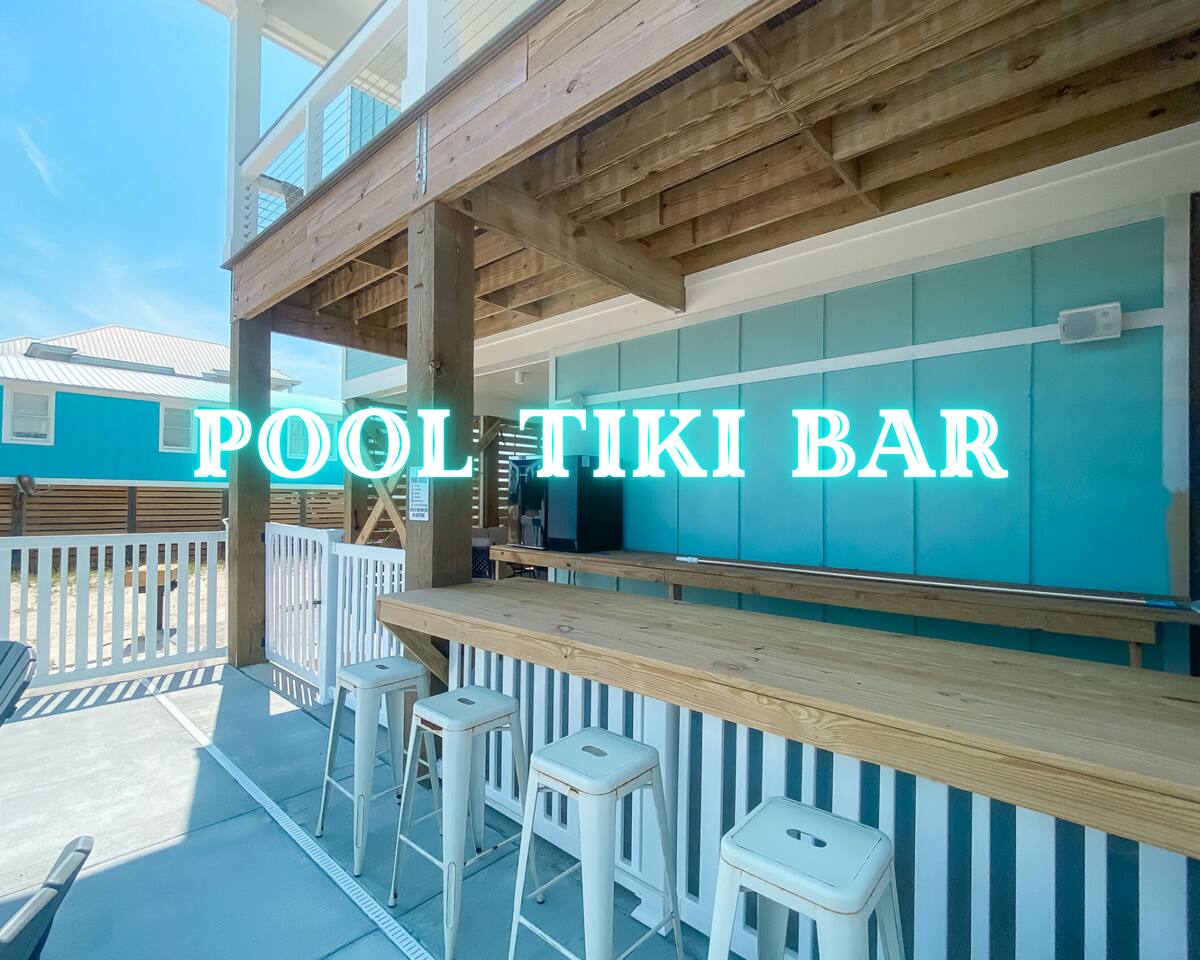 "On Beach Time" | Luxury "Almost Beachfront" Home, Panoramic Gulf Views, Private Heated Pool