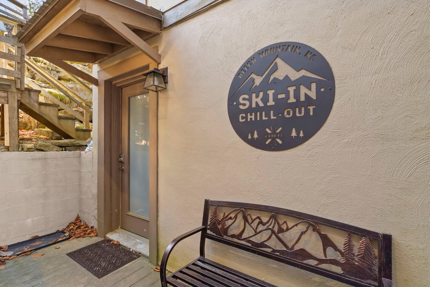 Ski-in Chill-out: On the Beginner Slope!