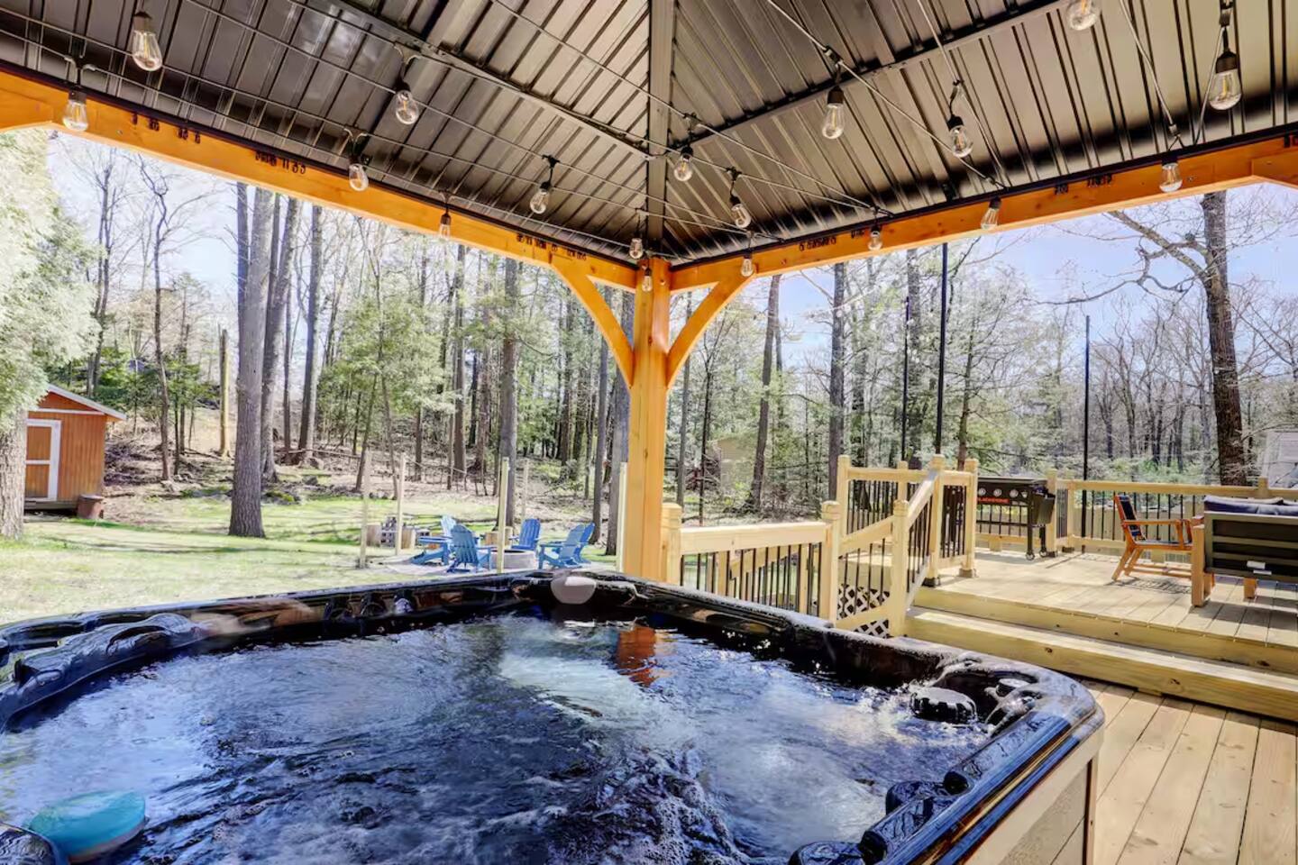 Saugerties Getaway | Hot Tub, Theater, & Fire Pit