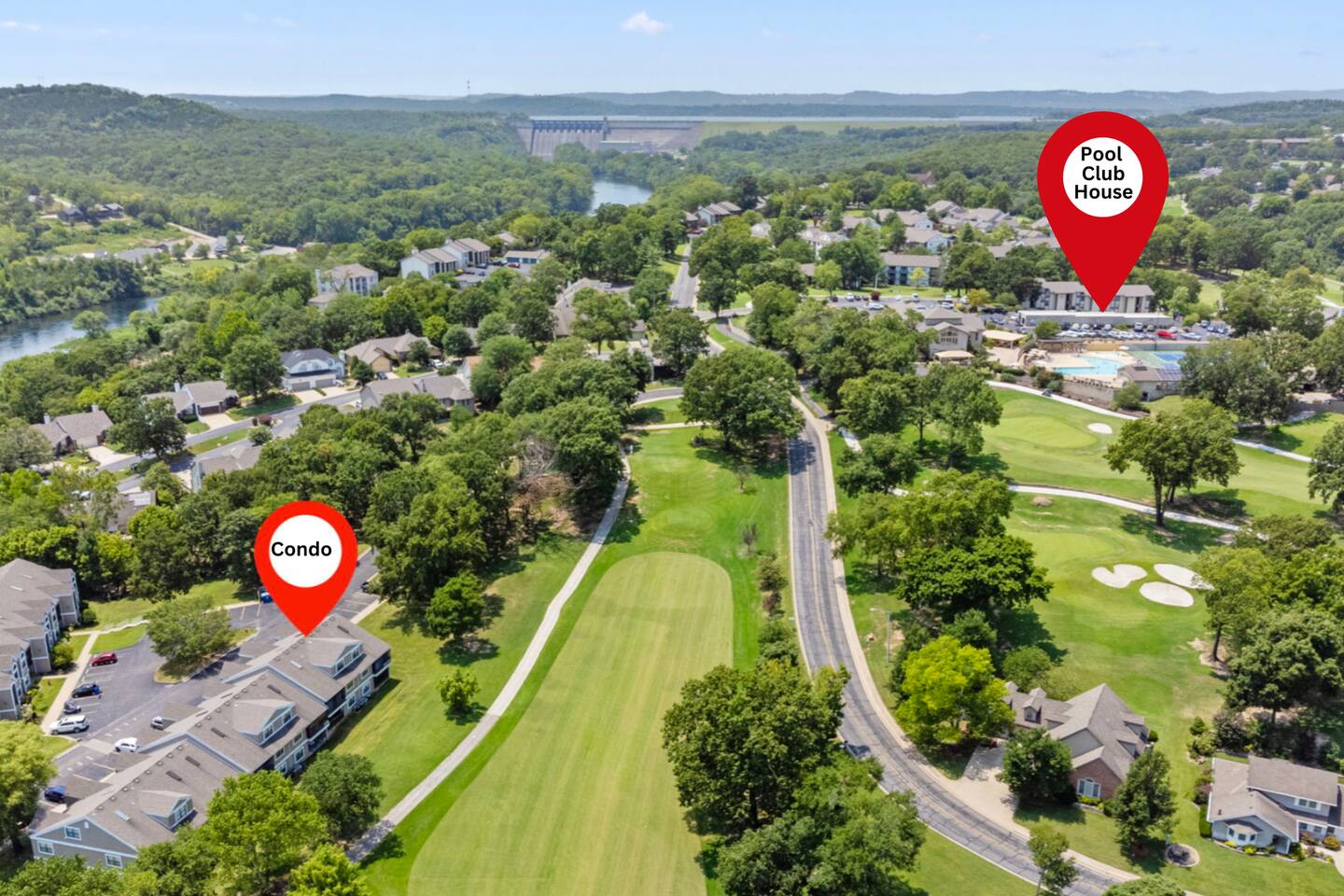 Indoor Pool, Hot tub, Pickleball, Golf, Fishing