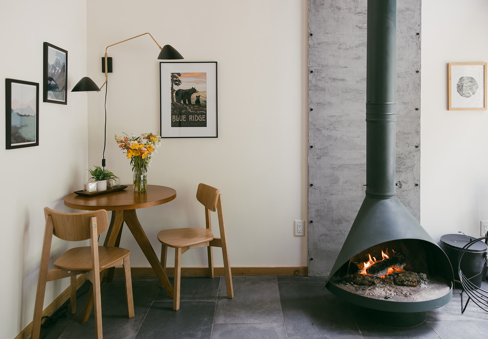 Romantic Loft Fireplace + Heated Floors | Lunori 1