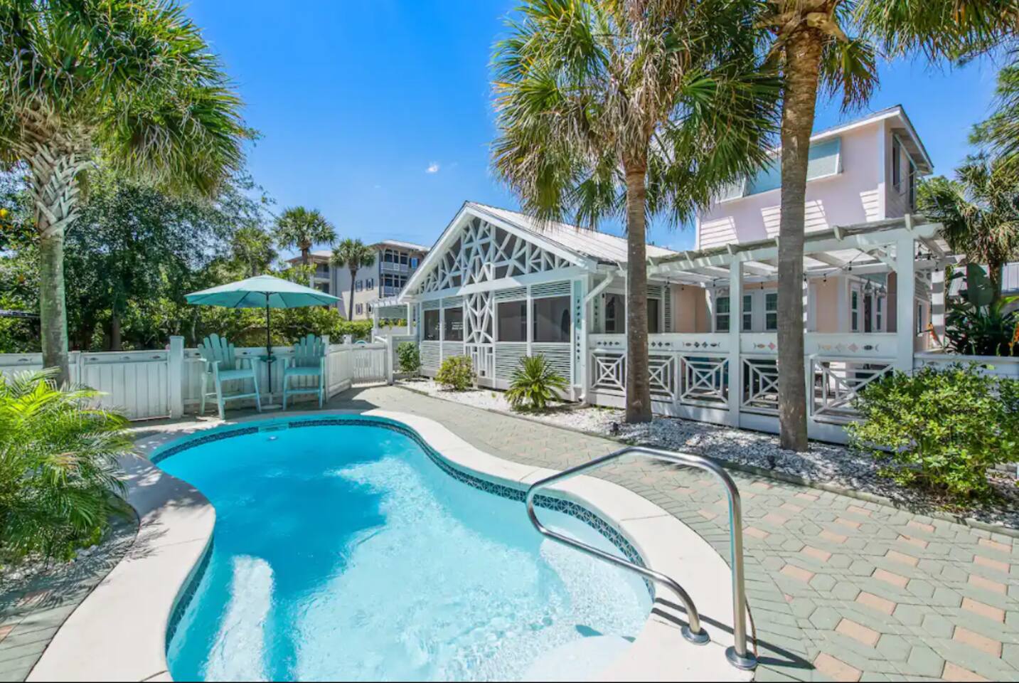 New List -Heated Pool Golf Cart Bikes Sleeps 12 — Santa Rosa Beach — vacation rental