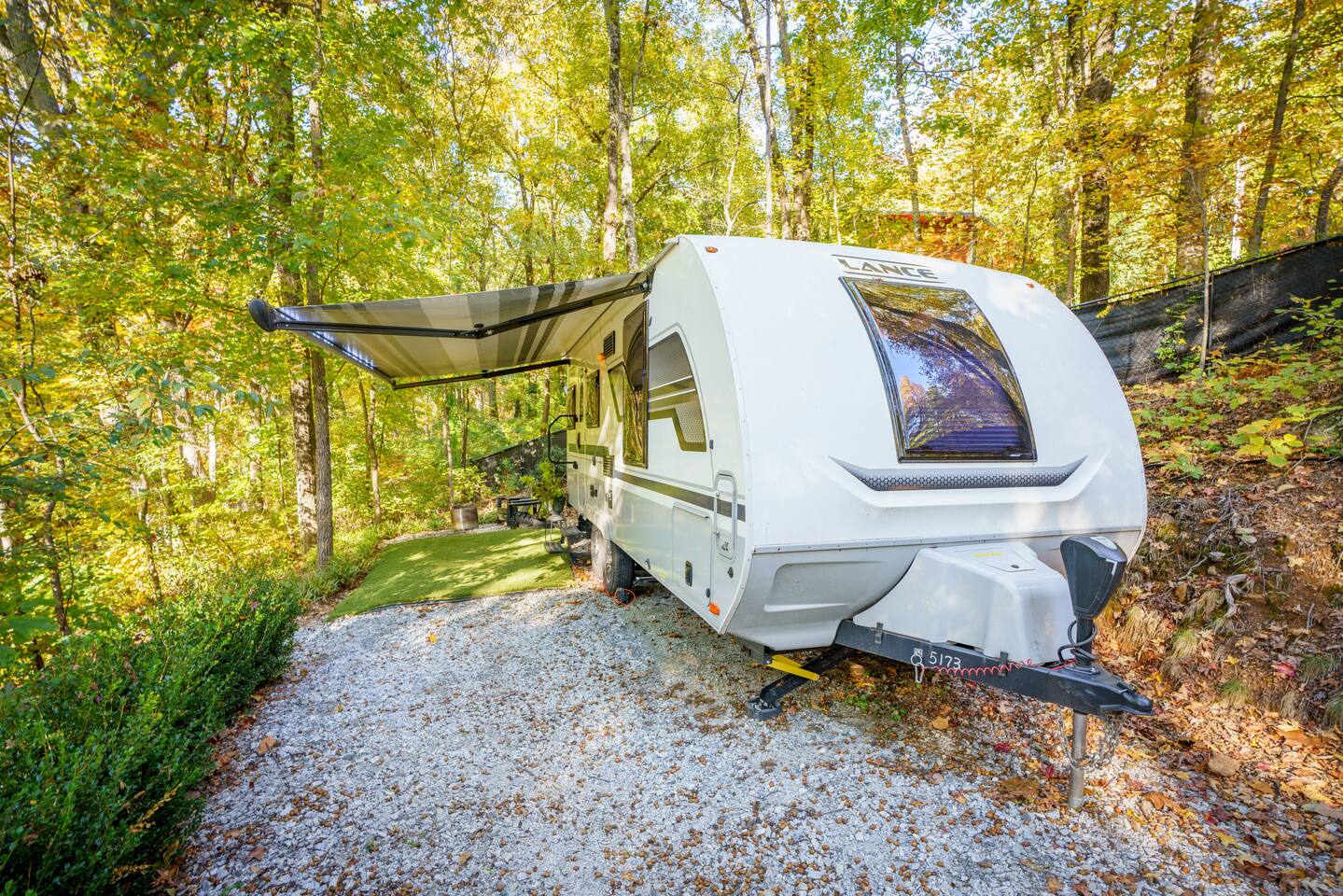 Coziest RV in Greenville on Wooded Acreage