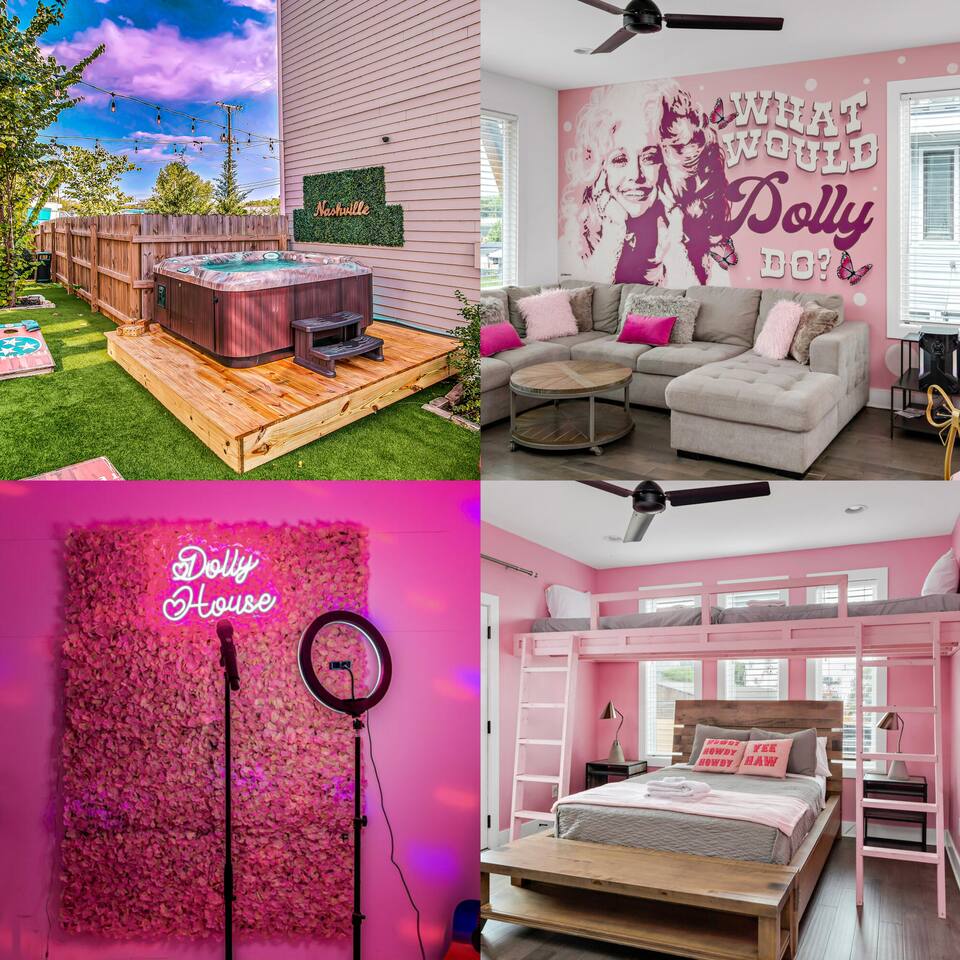 HotTub/Karaoke-10m DT-Beg Your Parton? Dolly’s HM — Nashville — vacation rental