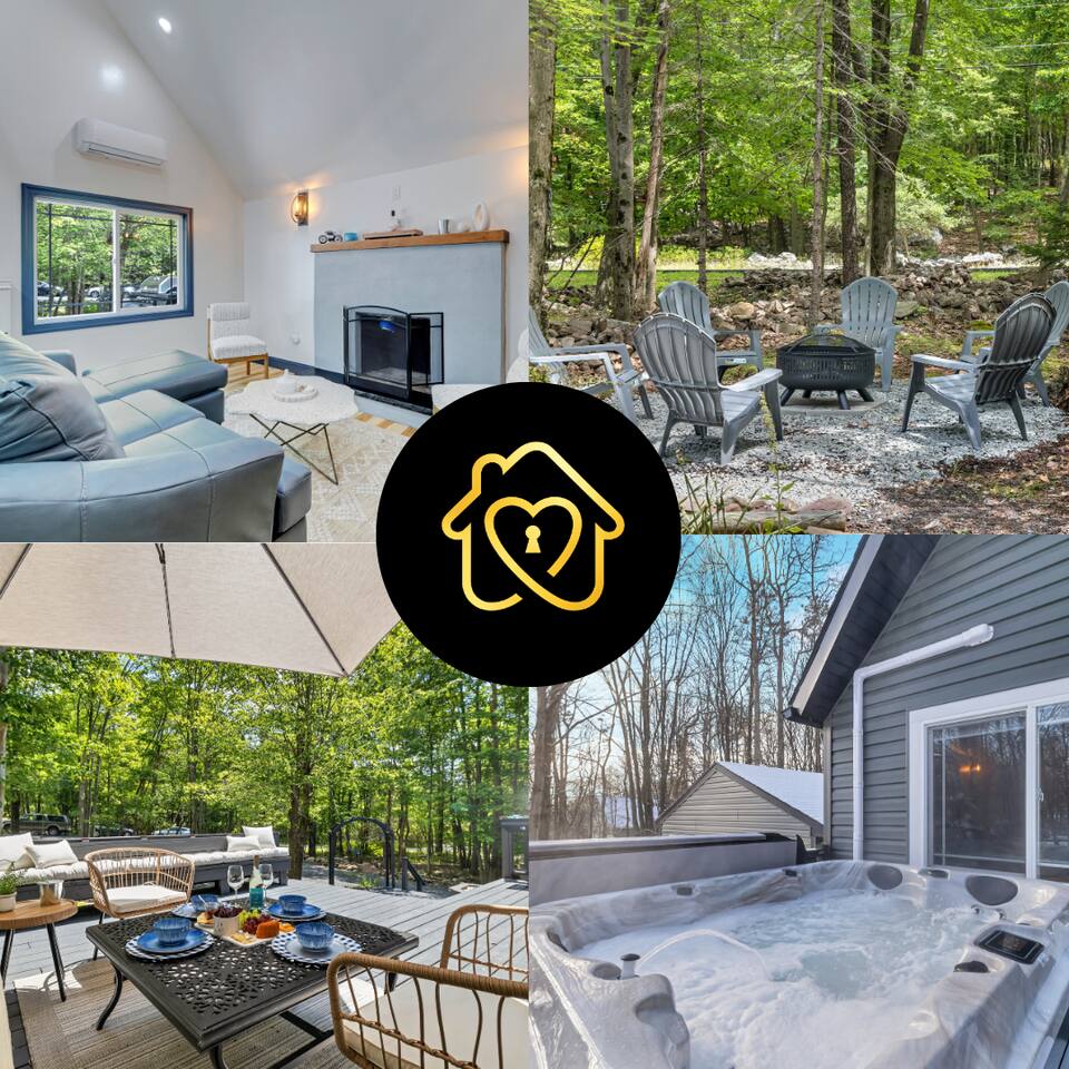 Hot Tub~Firepit~Beach Access, pets — Blakeslee — vacation rental