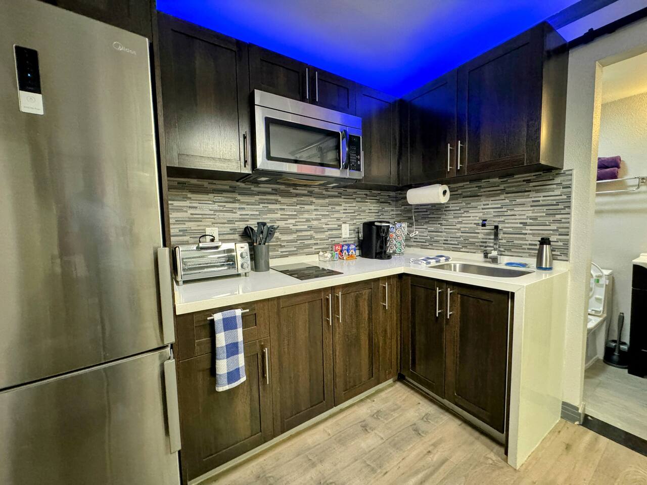 Modern condo near Fremont Street