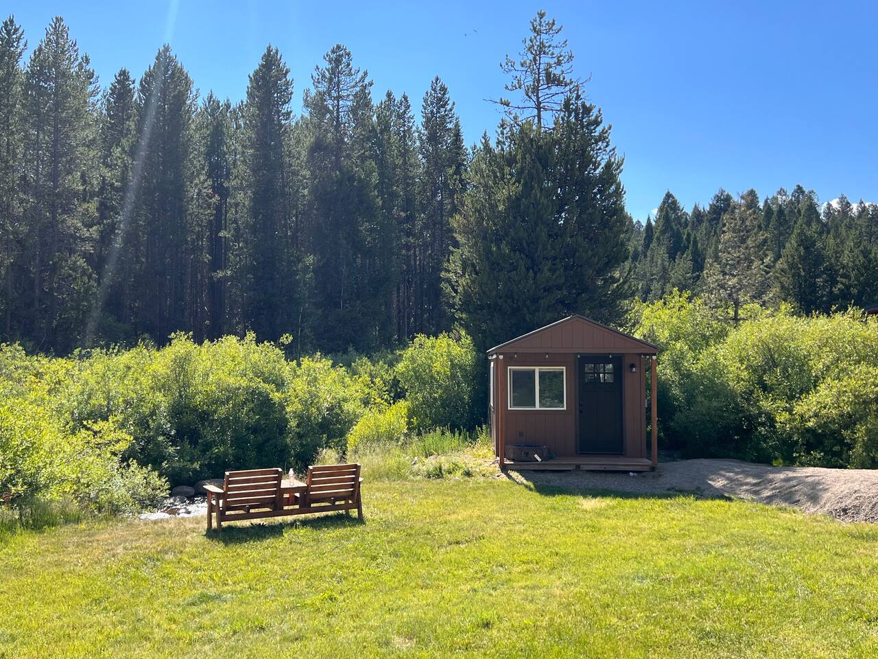 Ho’ Down Hut in Island Park, ID