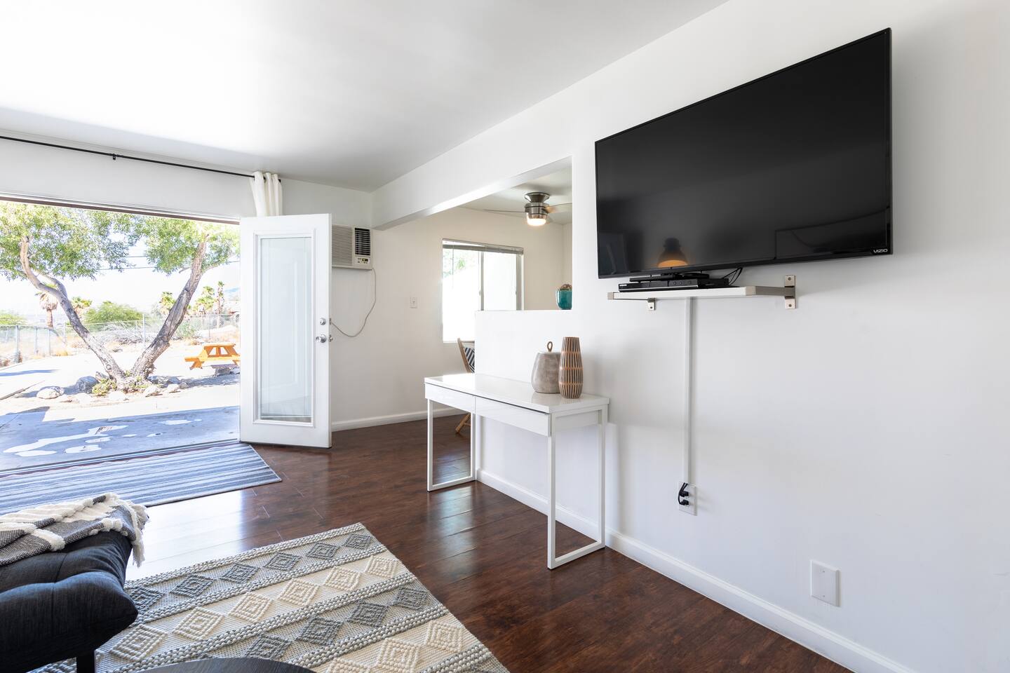 Warm Boho Edge- Chic Black & White Design — Desert Hot Springs, CA — vacation rental