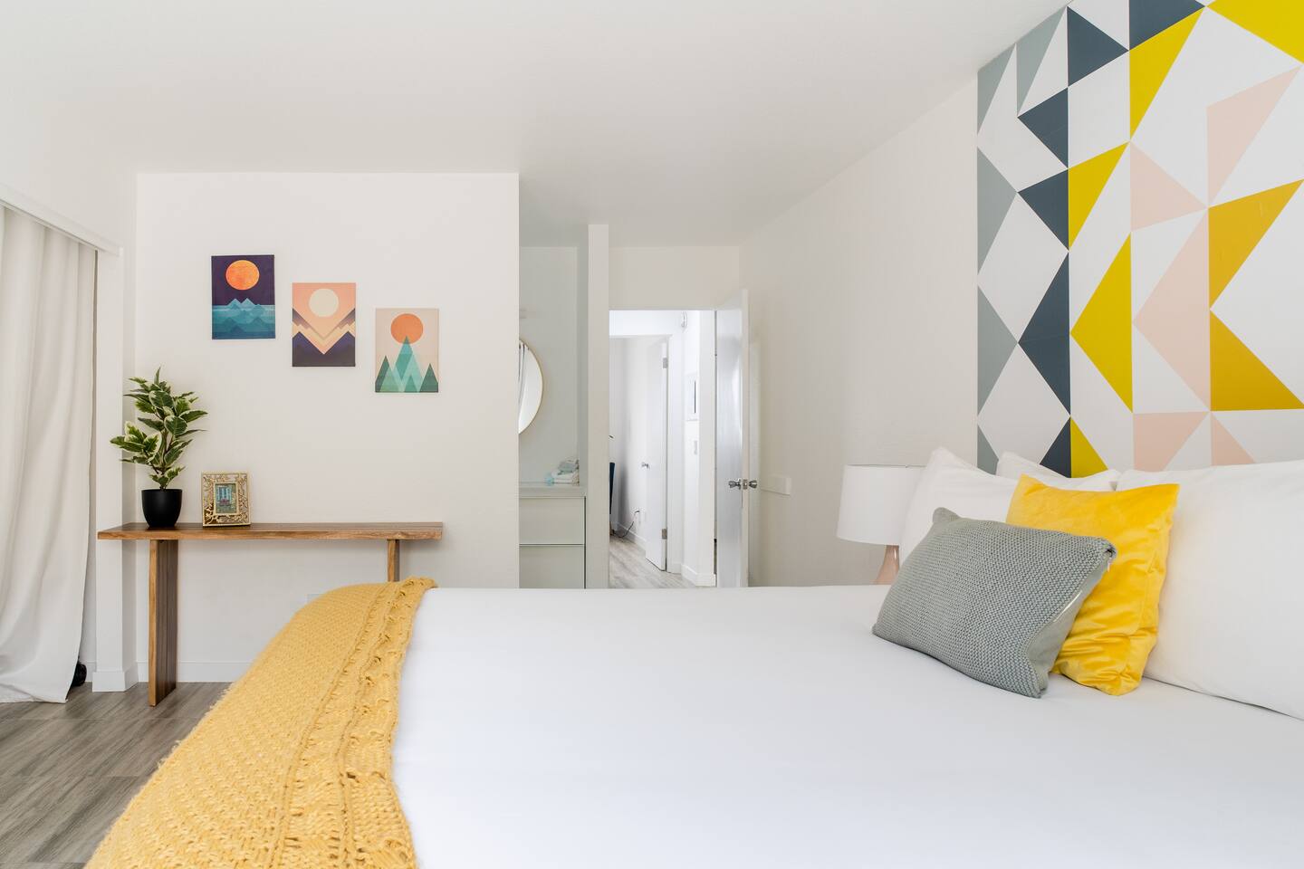 Spin Some Vinyl at Lush Retreat w Two Bedrooms