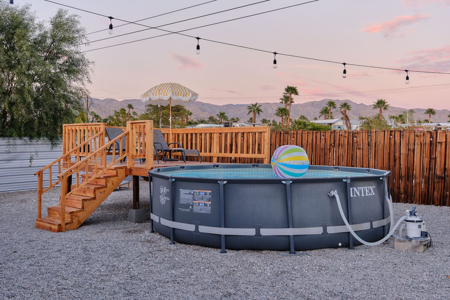 Gated HOUSE +Pool Above Ground/2BR 2Bath